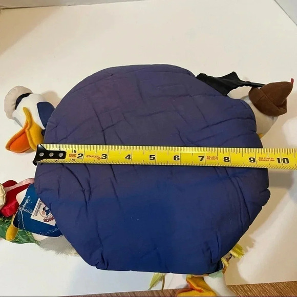 Disney Store 65th Anniversary Donald Duck Bean Bag Hat Plush Set - Picture 11 of 11